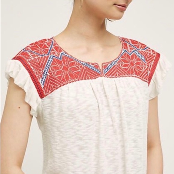 Anthropologie Tops - Anthropologie One September Boho Top Medium
